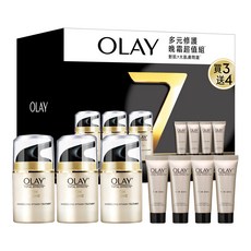 OLAY 歐蕾 多元修護 晚霜組 晚霜50g*3+晚霜14g*4, 1組