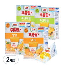 Dole 都樂 鳳梨果汁冰棒 62ml 16入+芒果果汁冰棒62ml 16入, 2組