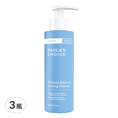 PAULA'S CHOICE 寶拉珍選 抗老化清爽雙效洗面乳, 190ml, 3瓶