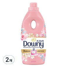 Downy 香氛衣物柔軟精, 春天花草香, 1L, 2入