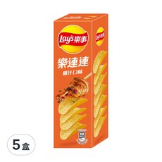 Lay's 樂事 洋芋片意合包 雞汁, 60g, 5盒