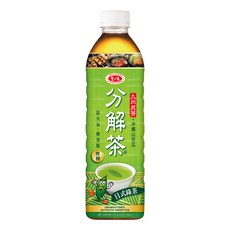 愛之味 分解茶 日式綠茶, 590ml, 24瓶