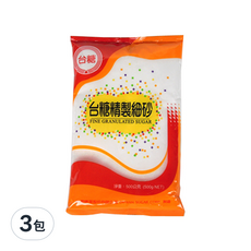 台糖 精製細砂糖, 500g, 3包