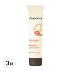 Aveeno 艾惟諾 活力淨亮護手霜, 50g, 3條