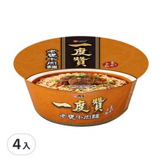 維力 一度贊 老甕牛肉麵 185g, 4入