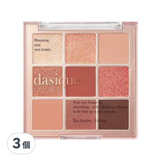 dasique 九宮格眼影盤 7g, 02 Rose Petal, 3個