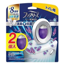 febreze 風倍清 W 浴廁所空氣抗菌消臭劑 加強型薰衣草香 2入組, 6.3ml, 1組