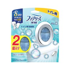Febreze 風倍清 浴廁抗菌消臭去味劑 清爽皂香 淺藍 2入裝, 6ml, 1組