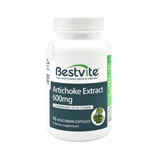 Bestvite 朝鮮薊萃取膠囊 600mg, 90顆, 1罐