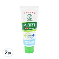 MENTHOLATUM 曼秀雷敦 Acnes 抗痘柔珠洗面乳, 100g, 2條