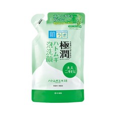 HADALABO 肌研 極潤薏仁泡洗顏 補充包, 140ml, 1包