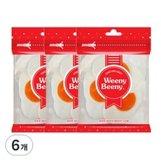 Weeny Beeny 荷包蛋造型軟糖, 60g, 6入