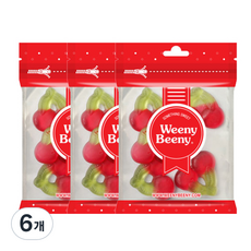 Weeny Beeny 櫻桃風味造型軟糖, 50g, 6個