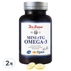 Dr.Brian ROETTGER rTG Omega-3迷你魚油, 130顆, 2罐