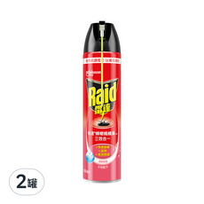 Raid 雷達 快速蟑螂螞蟻藥 清新, 550ml, 2罐