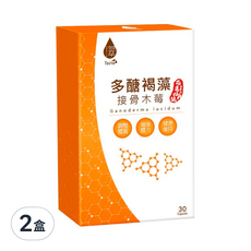 Tsuie 日濢 多醣褐藻接骨木莓膠囊, 700mg, 30顆, 2盒