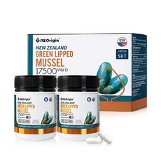 nz Origin 綠唇貽貝萃取膠囊 17500mg, 85.2g, 2罐