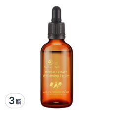 NATURE TREE 自然樹 四重精華亮白液, 100ml, 3瓶