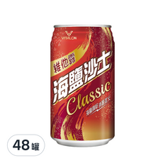 維他露 海鹽沙士, 330ml, 48罐