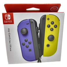 Nintendo 任天堂 Joy-Con 左右手控制器, 藍色 + 螢光黃, 1組