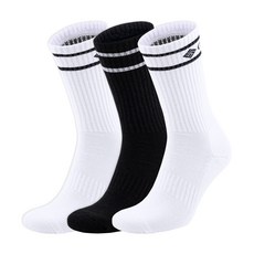 Columbia 哥倫比亞 Rocky Cushion Crew 襪子白色2腳+黑色套組, 混合顏色