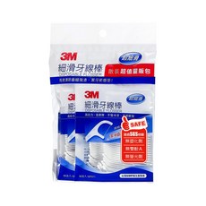 3M 細滑牙線棒 散裝量販包 36支, 4包, 1袋