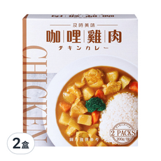 味王 咖哩雞肉調理包 2包入, 400g, 2盒