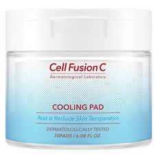 Cell Fusion C 秀膚生 清涼鎮靜爽膚棉, 70片, 1罐