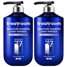 treatroom 經典香氛洗髮精 爽身粉香, 1077ml, 2入