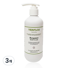 Verflos佛手柑和依蘭依蘭沐浴露, 3個, 250ml
