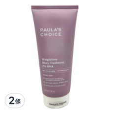 PAULA'S CHOICE 寶拉珍選 2%水楊酸身體乳, 210ml, 2條