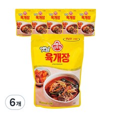 OTTOGI 不倒翁 即食傳統辣牛肉湯, 500g, 6包