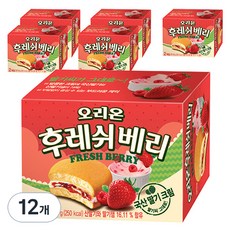 ORION 好麗友 草莓奶油派, 56g, 12盒
