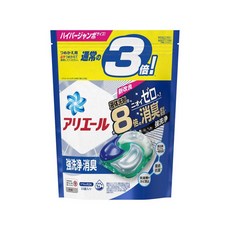 ARIEL 4D碳酸洗衣球 補充包 清新淨白, 33顆, 1袋