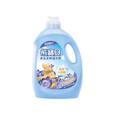 熊寶貝 香氛柔軟護衣精 家庭號 氣質小蒼蘭, 3L, 1瓶