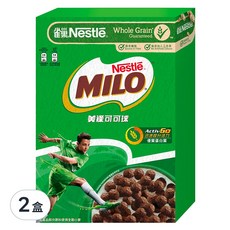 MILO 美祿 可可球早餐脆片, 330g, 2盒