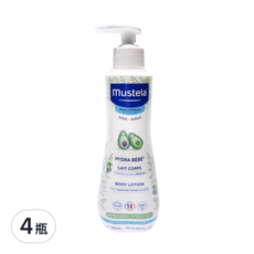 mustela 慕之恬廊 慕之幼 爽身潤膚乳, 300ml, 4瓶