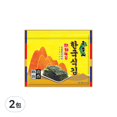 元本山 朝鮮海苔 麻油清香, 36.9g, 2包