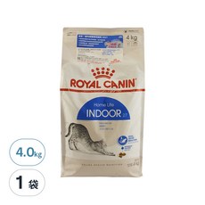 ROYAL CANIN 法國皇家 室內成貓專用乾飼料 IN27, 4kg, 1袋