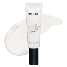 PONY EFFECT 保濕防曬霜 SPF50+ PA++++, 50g, 1條