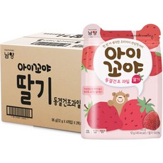 Namyang 南陽乳業 林貝兒 凍乾水果片 6個月以上 草莓, 12g, 8包
