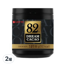 LOTTE 樂天 骰子巧克力82%, 86g, 2罐