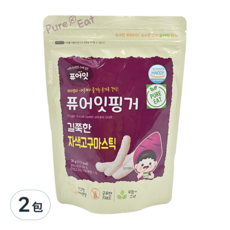 Pure Eat 幼兒玄米餅, 紫薯, 30g, 2包