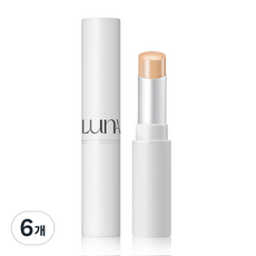 LunA 專業完美遮瑕棒 6g, 02 Natural Beige, 6個