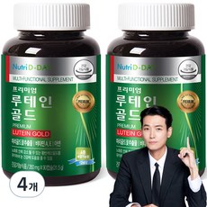 Nutri D-DAY Premium葉黃素補充膠囊, 90顆, 4罐