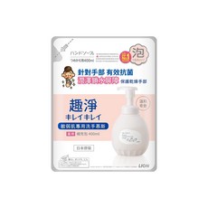 LION 獅王 趣淨 敏弱肌專用洗手慕斯 補充包, 400ml, 1包