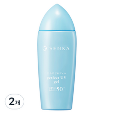 SENKA 專科 完美 UV 凝膠 A 防曬乳 SPF50+ PA++++, 2個, 80ml