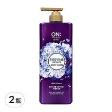 ON THE BODY 夢幻紫蘿蘭香水沐浴精, 900g, 2瓶
