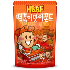 HBAF 炒年糕風味杏仁果, 190g, 1包