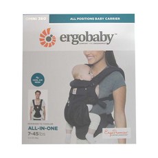 ergobaby OMNI 全階段四式360透氣款, 黑瑪瑙, 1個